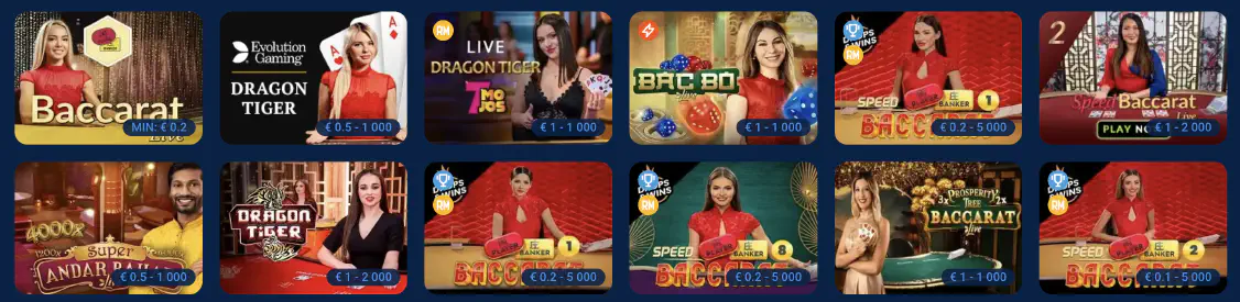 Baccarat w Mostbet Kaszyno